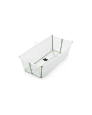 Bañera Plegable Flexi Bath de Stokke Transparente / Verde